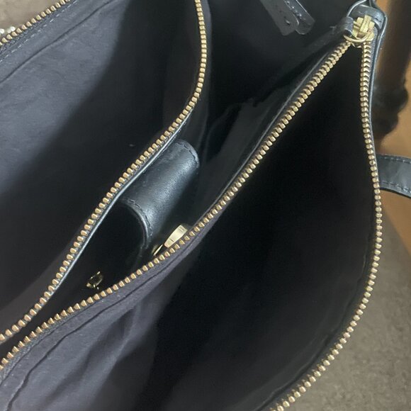 Erin Condren black leather bag - Picture 3 of 8